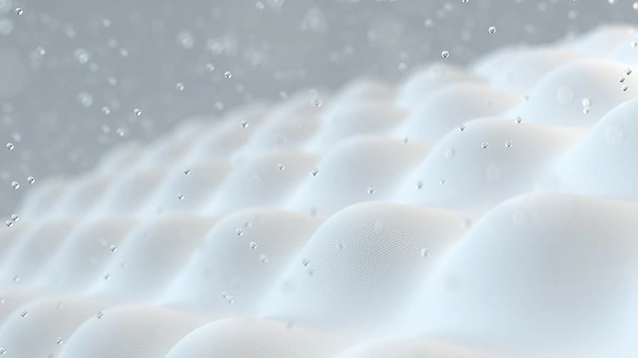 Non-woven material for industrial filtering